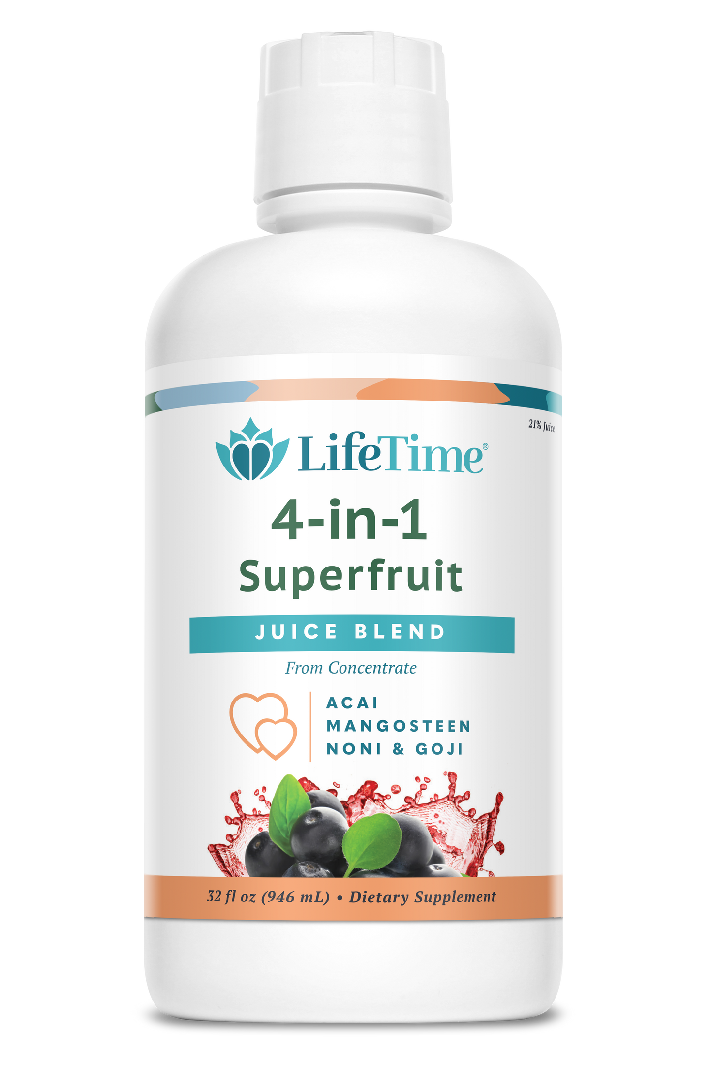 4-in-1 Superfruit Juice Blend | Acai, Mangosteen, Noni & Goji