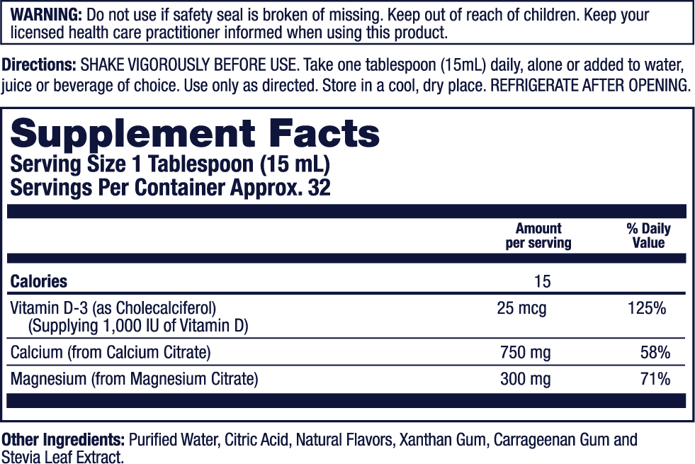 Cal Mag Citrate Hi-Potency | Pina Colada, Sugar Free