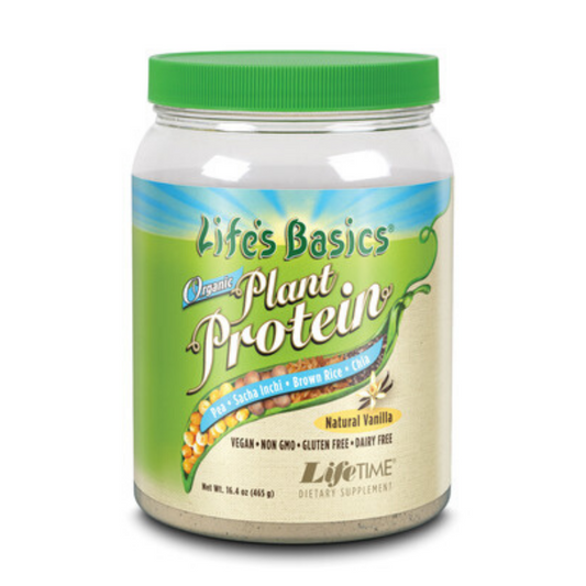 Life's Basics Organic Plant Protein | Vanilla