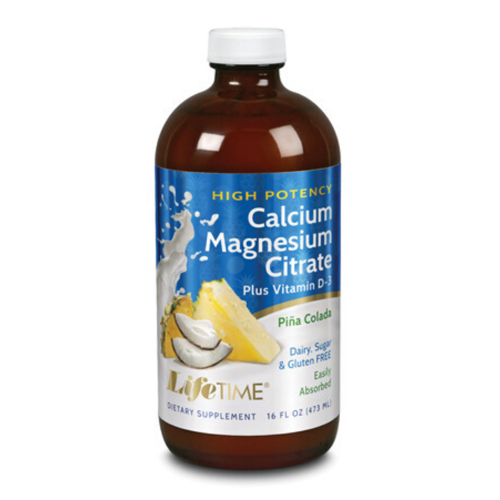 Cal Mag Citrate Hi-Potency | Pina Colada, Sugar Free