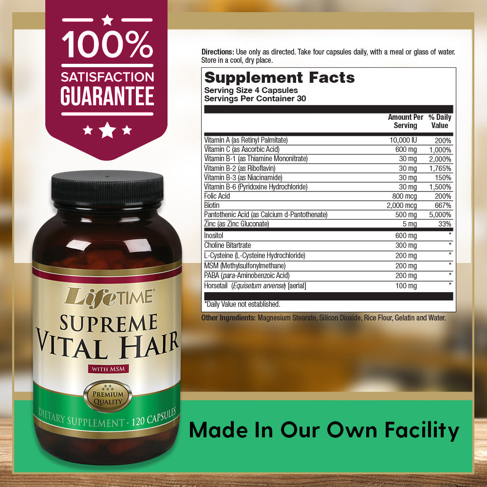 Supreme Vital Hair Formula | Cellular Support